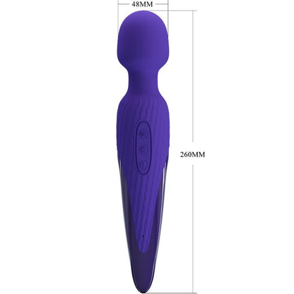 PRETTY LOVE - ANTONY YOUTH WAND VIBRATOR VIOLET HEAT EFFECT - 2