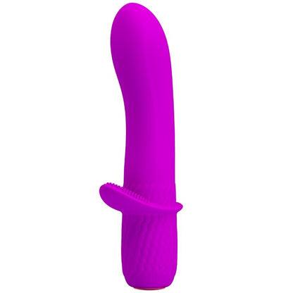 PRETTY LOVE - TROY PURPLE RECHARGEABLE VIBRATOR - 7
