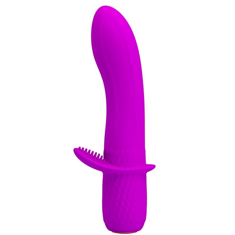 PRETTY LOVE - TROY PURPLE RECHARGEABLE VIBRATOR - 3
