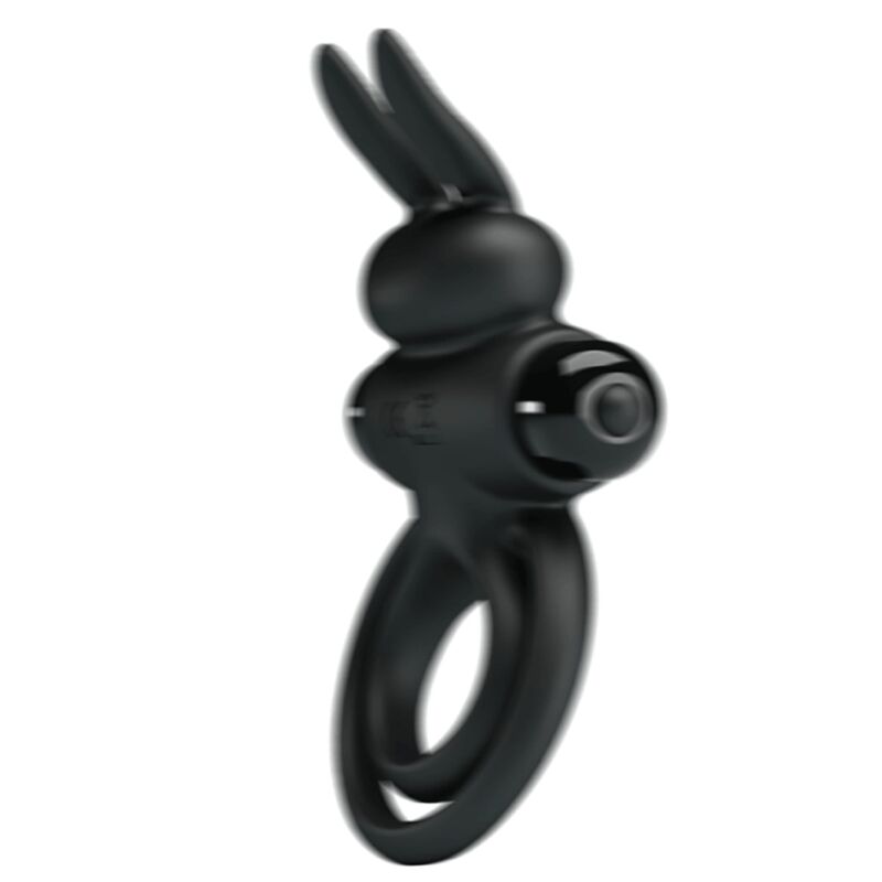 PRETTY LOVE - VIBRATOR III RABBIT RING FOR BLACK PENIS - 3