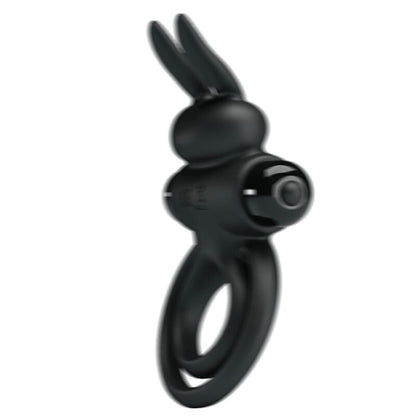 PRETTY LOVE - VIBRATOR III RABBIT RING FOR BLACK PENIS - 3