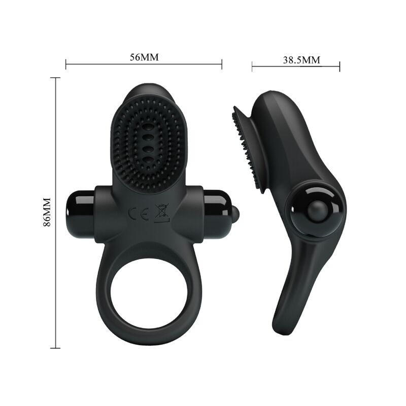 PRETTY LOVE - VIBRATOR RING II FOR THE BLACK PENIS - 5