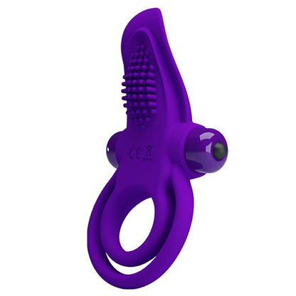 PRETTY LOVE - PURPLE VIBRATING PENIS RING - 9