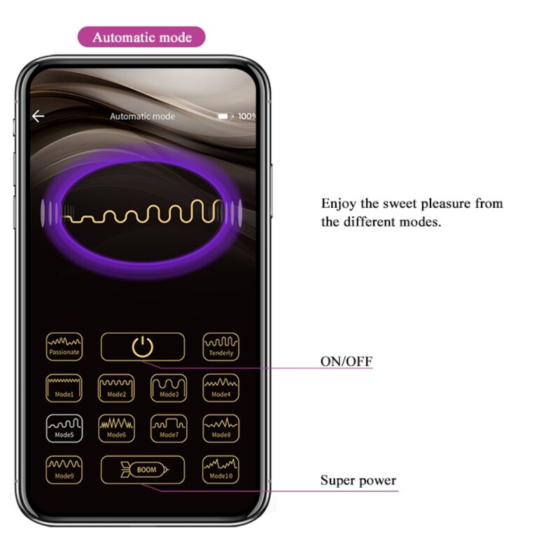 PRETTY LOVE - ELVIRA PINK RECHARGEABLE VIBRATING BALLS - 12