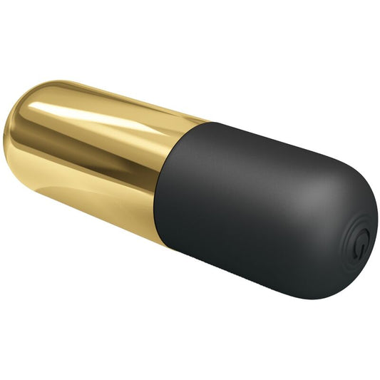 PRETTY LOVE - GOLDEN RECHARGEABLE BULLET VIBRATOR - 1