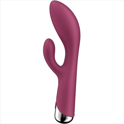 SATISFYER - SPINNING RABBIT 1 CLITORIS AND G-SPOT STIMULATION BLUE - 4