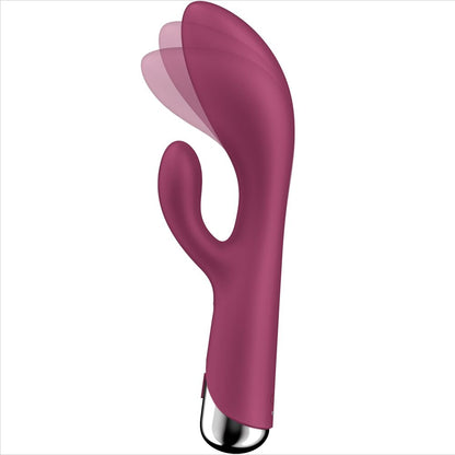 SATISFYER - SPINNING RABBIT 1 CLITORIS AND G-SPOT STIMULATION BLUE - 5