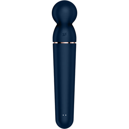 SATISFYER - PLANET WAND-ER VIBRATOR MASSAGER BLUE - BLACK - 17