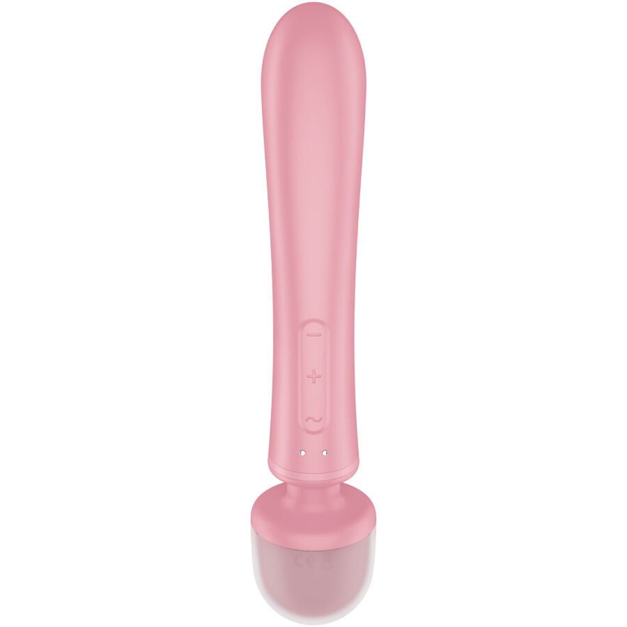 SATISFYER - TRIPLE LOVER RABBIT VIBRATING MASSAGER GREY