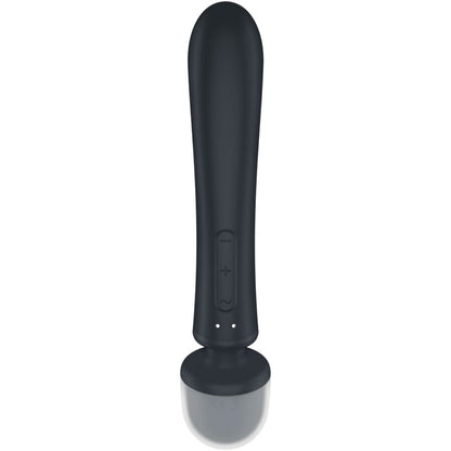 SATISFYER - TRIPLE LOVER RABBIT VIBRATOR MASSAGER GREY - GREY - 12