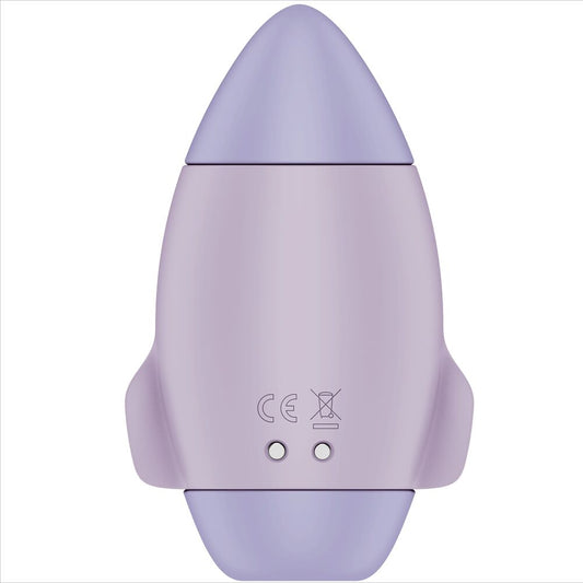 SATISFYER - MISSION CONTROL BLUE SMALL DOUBLE IMPULSE VIBRATOR - 1