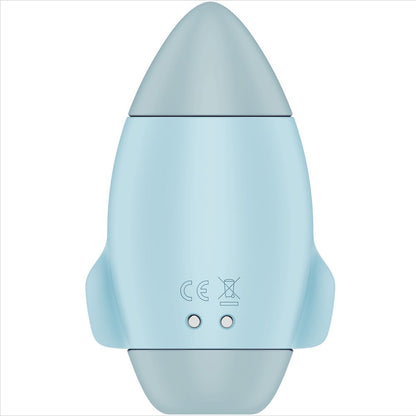 SATISFYER - MISSION CONTROL BLUE SMALL DOUBLE IMPULSE VIBRATOR - BLUE - 11