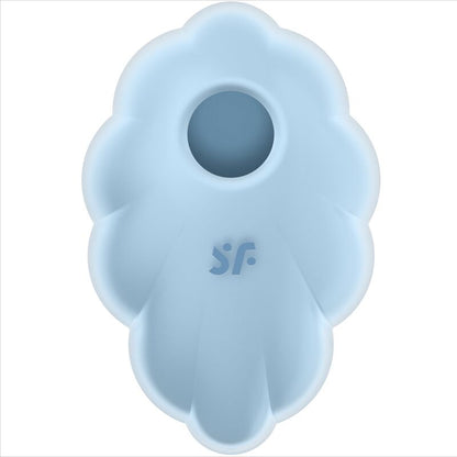 SATISFYER - CLOUD DANCER BLUE AIR PULSE VIBRATOR - BLUE - 13