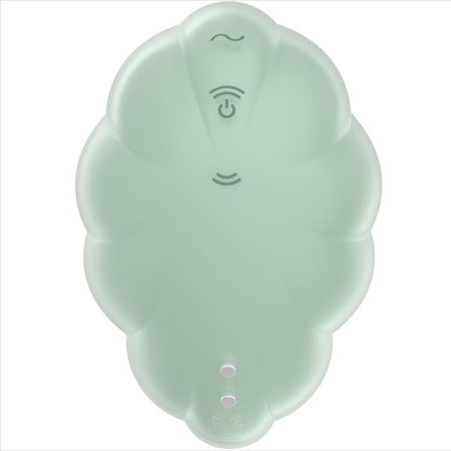 SATISFYER - CLOUD DANCER BLUE AIR PULSE VIBRATOR - 1