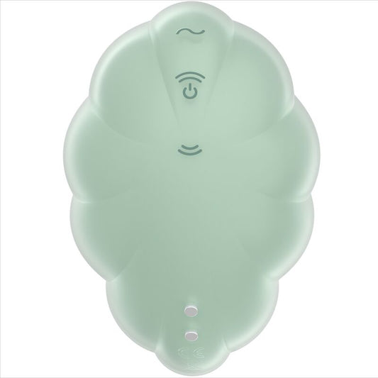 SATISFYER - CLOUD DANCER BLUE AIR PULSE VIBRATOR - 1
