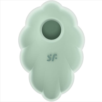 SATISFYER - CLOUD DANCER BLUE AIR PULSE VIBRATOR - GREEN - 5