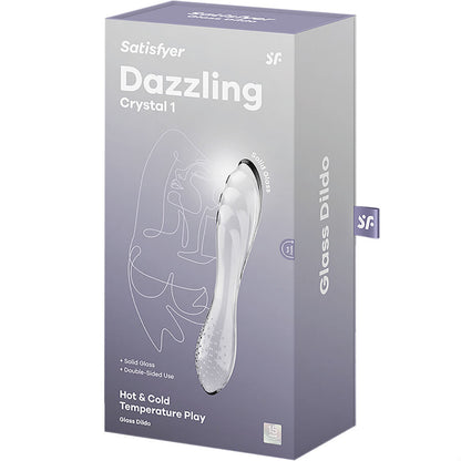 SATISFYER - DAZZLING CRYSTAL BLACK