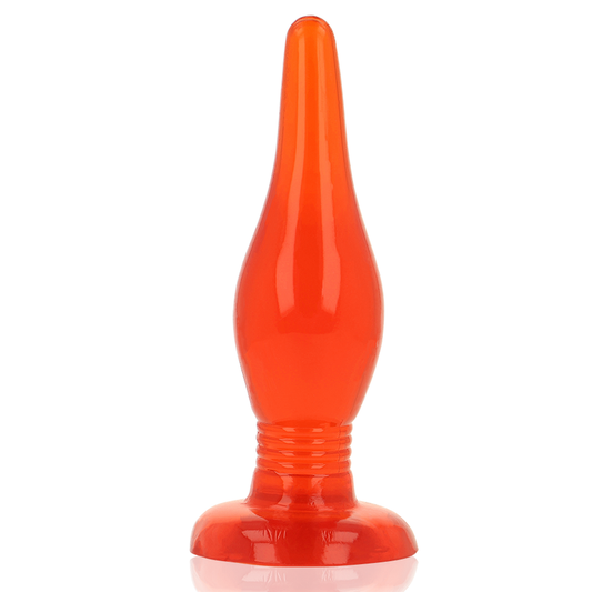 BAILE - RED SOFT TOUCH ANAL PLUG 14.2 CM - 1