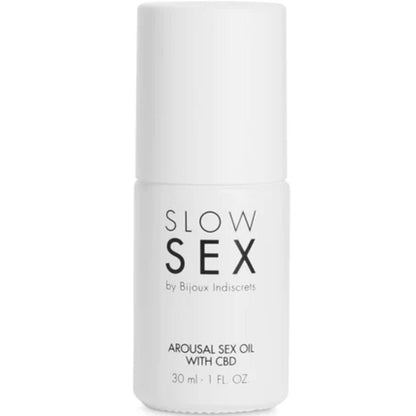BIJOUX - SLOW SEX SEXUAL MASSAGE OIL WITH CBD 30 ML - 3
