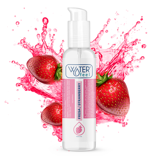 WATERFEEL - STRAWBERRY WATER BASED LUBRICANT 175 ML - 1