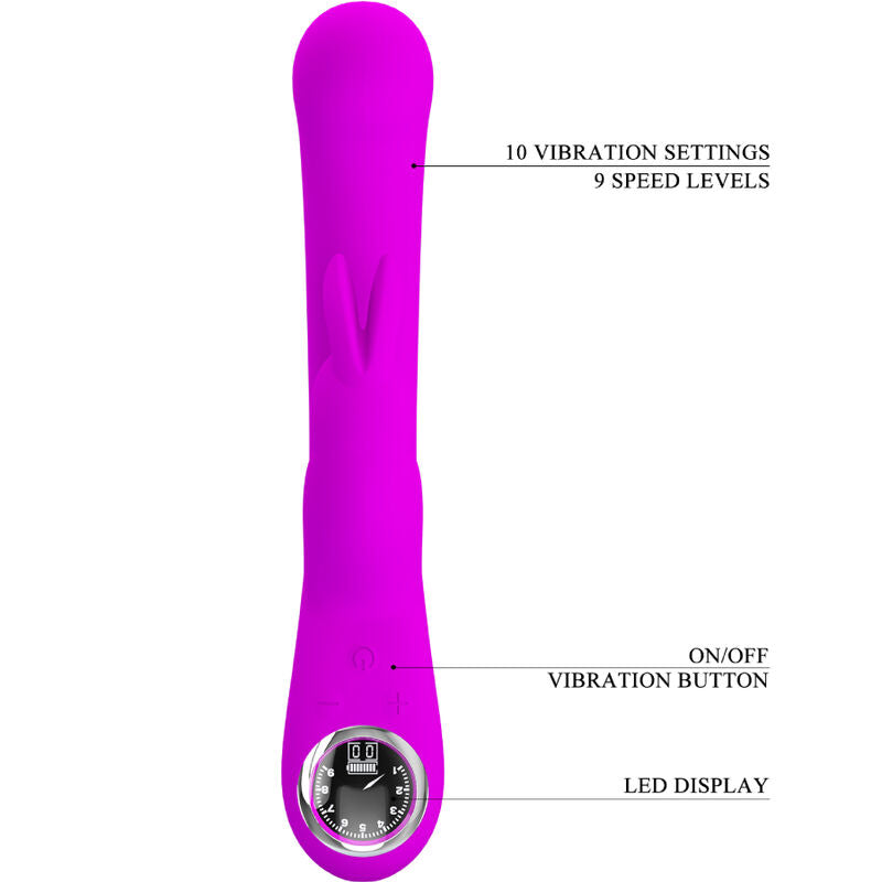 PRETTY LOVE - LAMAR RABBIT VIBRATOR & VIOLET G-SPOT - 8