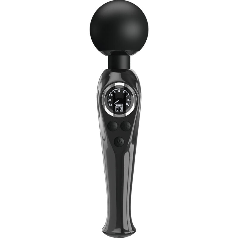 PRETTY LOVE - SKYLER VIBRATOR WAND BLACK - 8