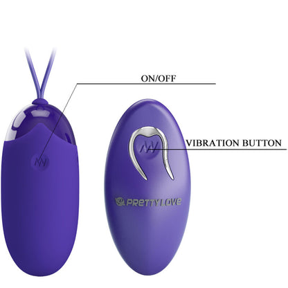 PRETTY LOVE - BERGER YOUTH VIOLATING EGG REMOTE CONTROL VIOLET - 2