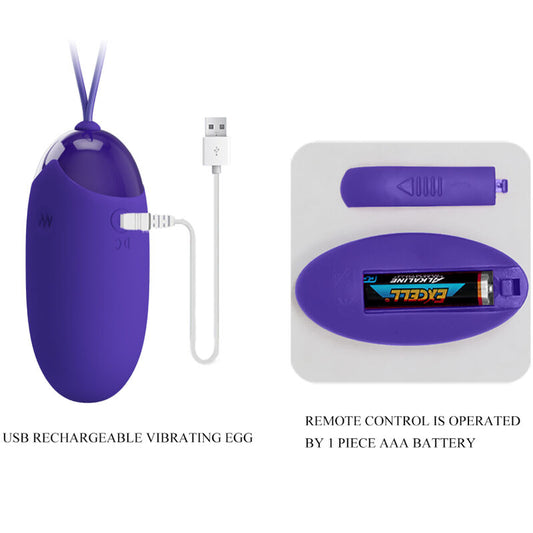 PRETTY LOVE - BERGER YOUTH VIOLATING EGG REMOTE CONTROL VIOLET - 1