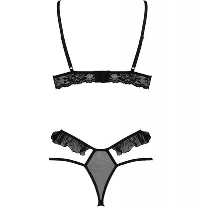PASSION - DOLLY SET TWO PIECES BLACK L/XL - S/M - 4