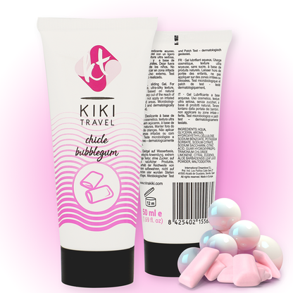 KIKÍ TRAVEL - BUBBLEGUM LUBRICANT 50 ML - 3