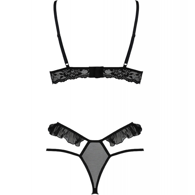 PASSION - DOLLY SET TWO PIECES BLACK L/XL - L/XL - 8