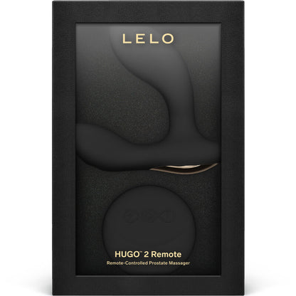 LELO - HUGO 2 PROSTATE MASSAGER REMOTE CONTROL BLACK - BLACK - 7