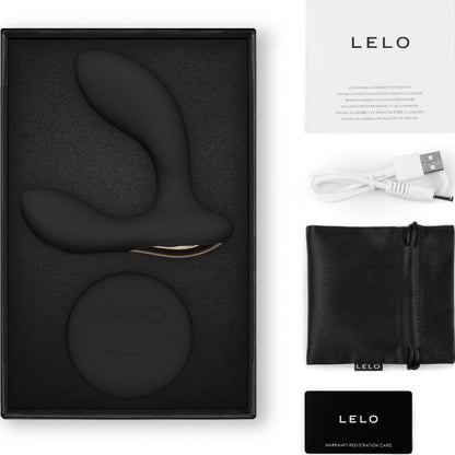 LELO - HUGO 2 PROSTATE MASSAGER REMOTE CONTROL BLACK - BLACK - 6