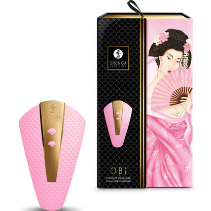 SHUNGA - OBI INTIMATE MASSAGER VIOLET - PINK - 4