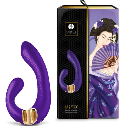 SHUNGA - MIYO INTIMATE MASSAGER VIOLET - PURPLE - 21