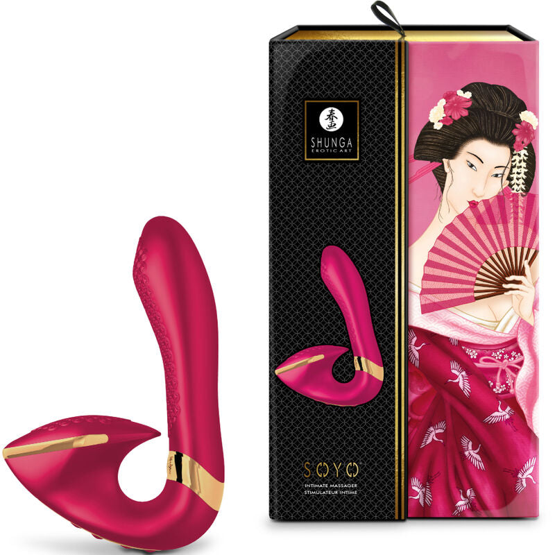 SHUNGA - SOYO INTIMATE MASSAGER VIOLET - PINK - 9