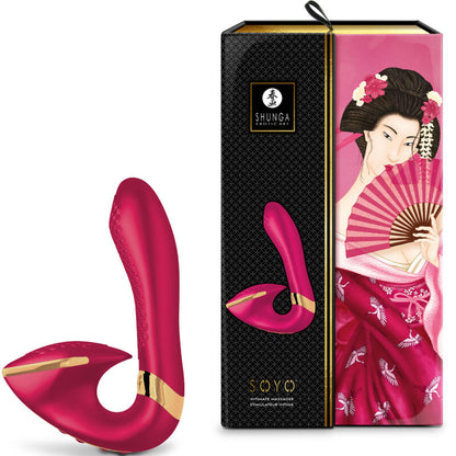SHUNGA - SOYO INTIMATE MASSAGER VIOLET - PINK - 9