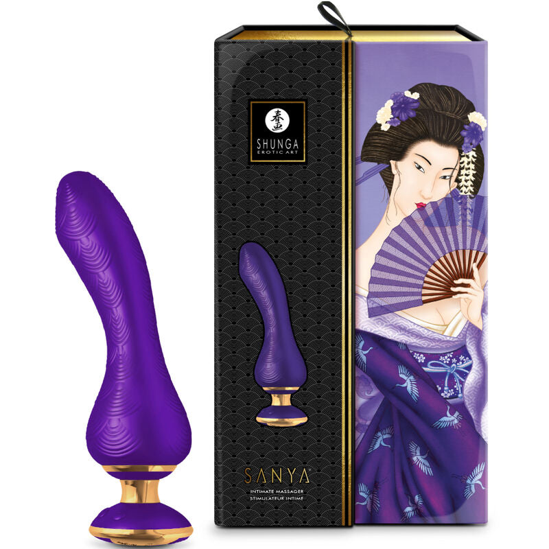 SHUNGA - SANYA INTIMATE MASSAGER VIOLET - FUCHSIA - 23