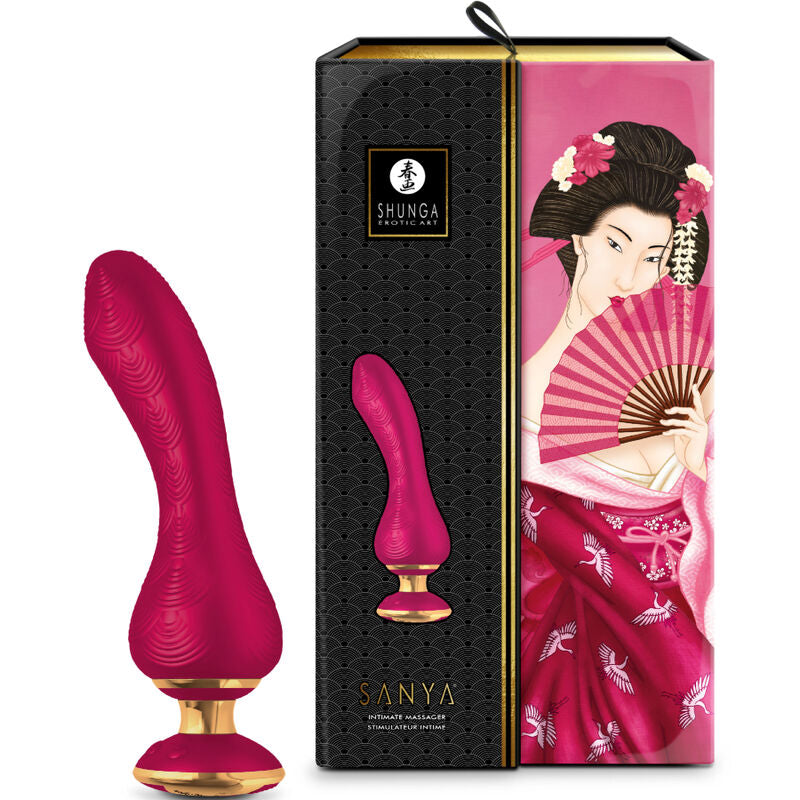 SHUNGA - SANYA INTIMATE MASSAGER VIOLET - FUCHSIA - 19