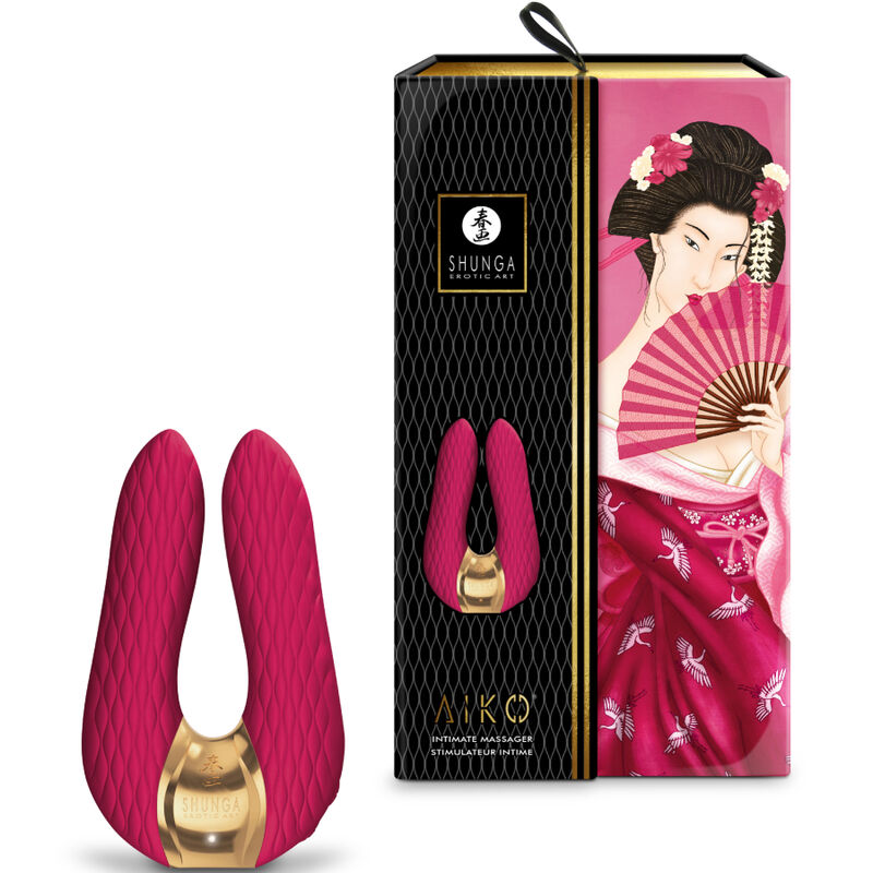 SHUNGA - AIKO INTIMATE MASSAGER FUCHSIA - FUCHSIA - 19