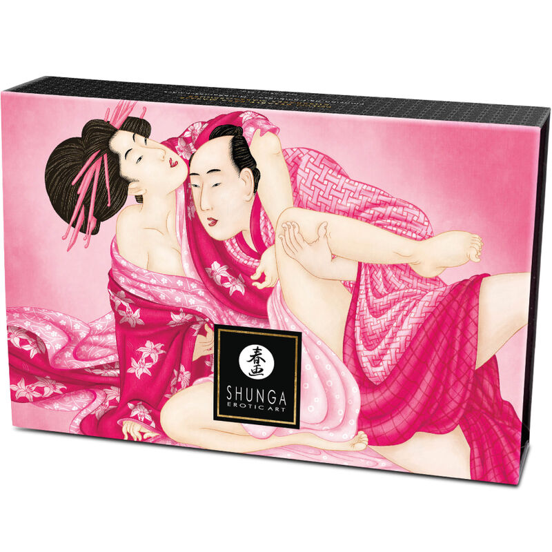 SHUNGA - EDIBLE MASSAGE POWDER KIT RASPBERRY - 3