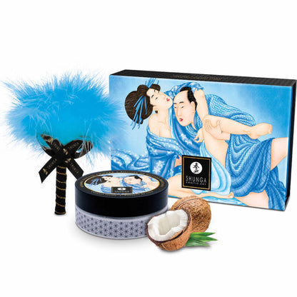 SHUNGA - EDIBLE COCONUT MASSAGE POWDER KIT - 4