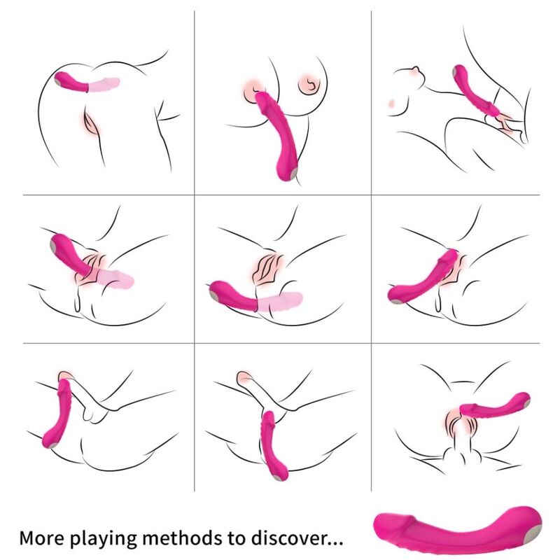 ARMONY - VIBRATOR G-SPOT DILDO IN VIOLET SILICONE