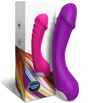 ARMONY - DILDO VIBRATOR G-SPOT SILICONE PURPLE - 6