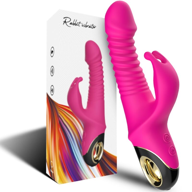ARMONY - ZING DILDO VIBRATOR RABBIT FUCHSIA - 4