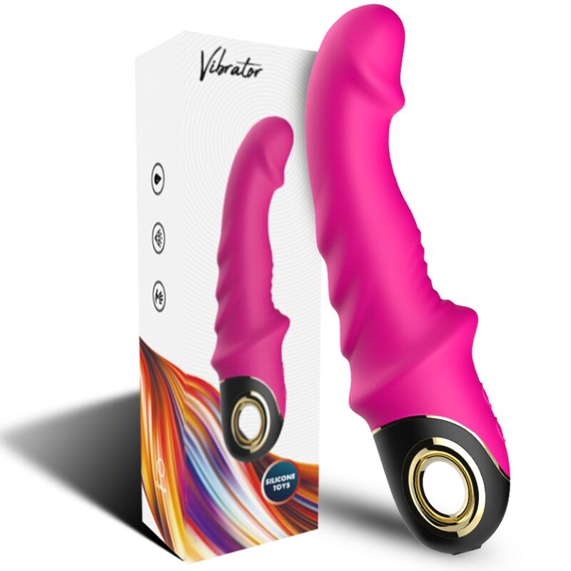 ARMONY - JOYBLADE DILDO VIBRATOR ROTATOR FUCHSIA - 4