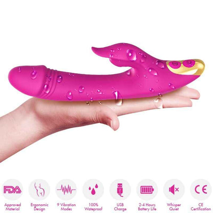 ARMONY - VENTOSA PER CLITORIDE E PUNTO G FUCSIA