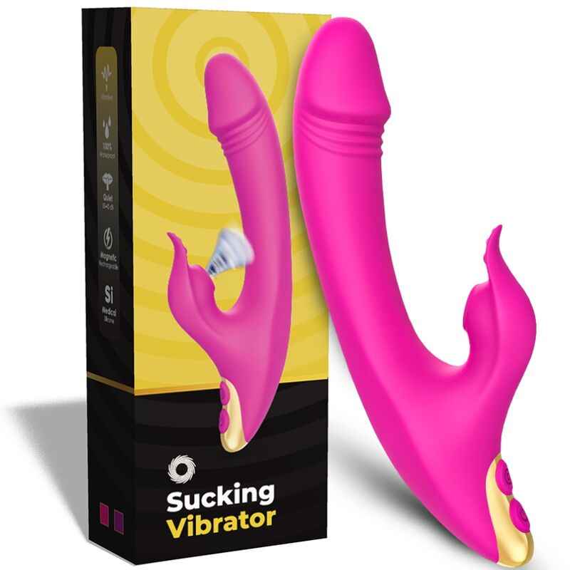 ARMONY - VENTOSA PER CLITORIDE E PUNTO G FUCSIA