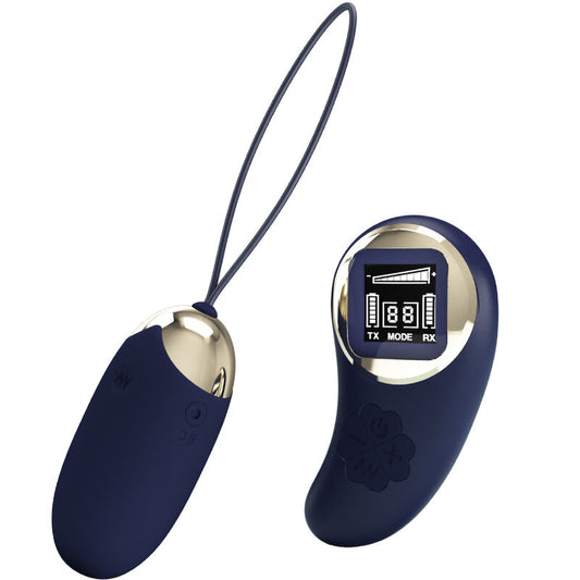 PRETTY LOVE - MINA VIBRATING EGG REMOTE CONTROL BLUE - 1