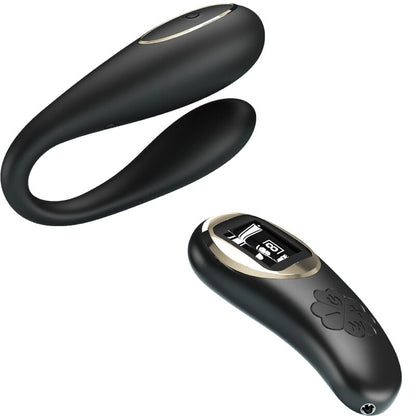 PRETTY LOVE - NATHAN DOUBLE PLEASURE VIBRATOR REMOTE CONTROL - 6